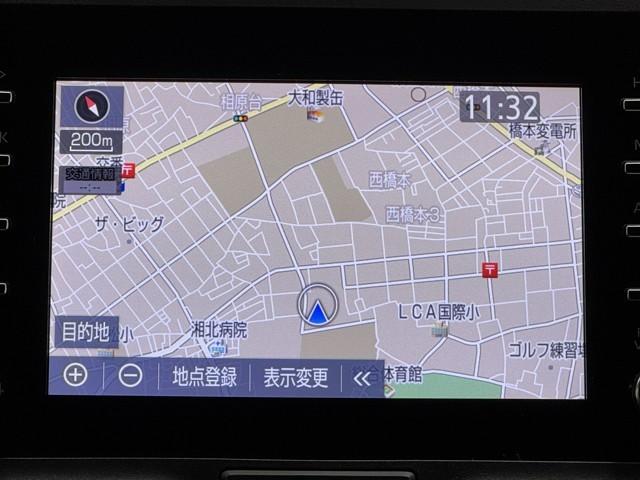 ナビゲーション付なので、何時何処でも行きたい場所へ。　ナビって無くて良いかなと思っていても一回使うと手放せませんよね。