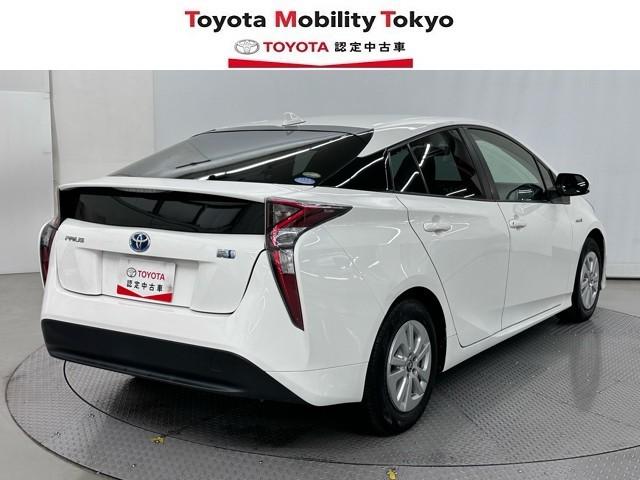 プリウス E パワーウインドウ キーレス スマートK 盗難防止システム ダブルエアバック パワーステアリング オートエアコン メモリーナビ ABS エアバック LEDヘッドランプ ナビ&TV アルミホイール 記録簿(2枚目)