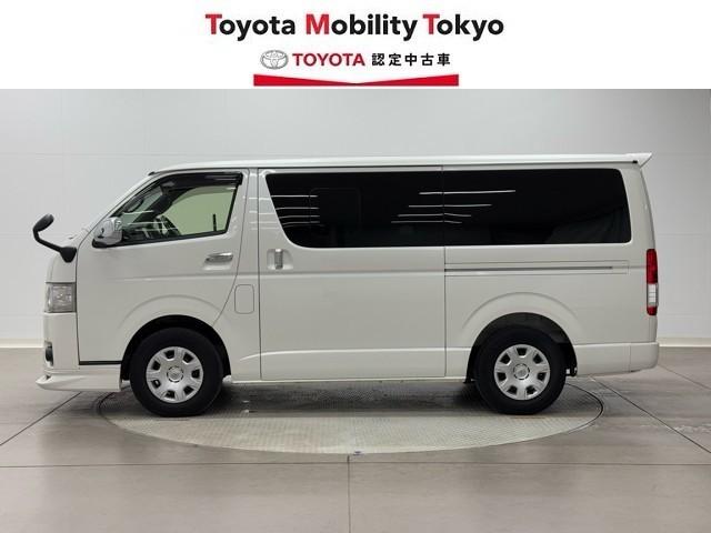 ハイエースバン スーパーＧＬ　ダークプライムＩＩ　ＬＥＤヘットライト　メモリーナビゲーション　ミュージックプレイヤー接続可　地デジ　スマキー　ＡＢＳ　フルフラット　盗難警報装置　運転席エアバッグ　リアクーラー　オートエアコン　パワーウインドウ　記録簿（3枚目）