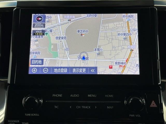 アルファード 2.5S Cパッケージ 両電動ドア アイドリングストップ Bモニタ 地デジ リアオートエアコン ナビテレビ 横滑り防止 クルコン セキュリティ ETC車載器 LEDヘッドライト スマートキー エアコン パワーステ WエアB(5枚目)