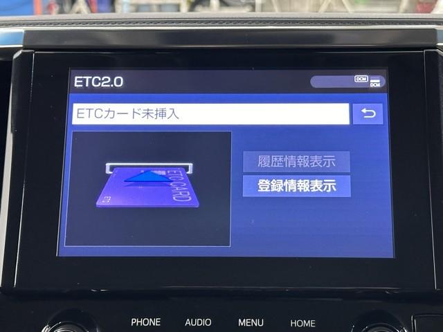 アルファード 2.5S Cパッケージ 両電動ドア アイドリングストップ Bモニタ 地デジ リアオートエアコン ナビテレビ 横滑り防止 クルコン セキュリティ ETC車載器 LEDヘッドライト スマートキー エアコン パワーステ WエアB(8枚目)