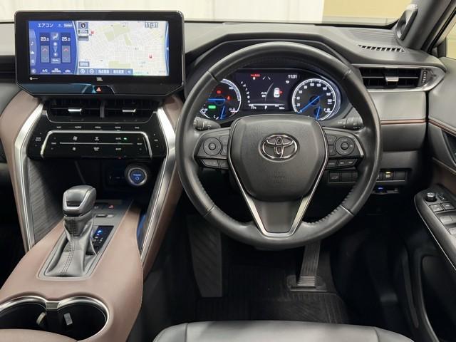 ハリアーハイブリッド Z アルミホイル リヤカメラ ドライブレコーダ 電動パワーシート Aクルコン フルセグテレビ AUX LEDライト 盗難防止装置 横滑り防止機能 ナビTV アイドリングストップ キーレス ETC付 ABS(4枚目)