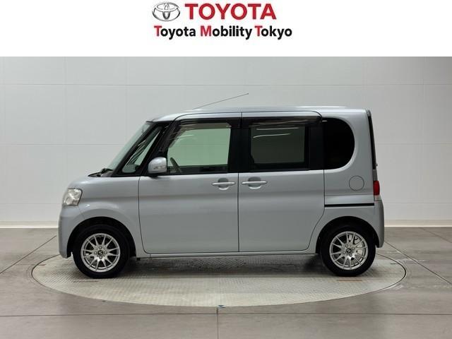 タント X AUTOエアコン ナビ&TV キーレスキー AUX接続 スマートキー付 メモリナビ 盗難警報装置 1セグTV 両席エアバッグ DVD再生機能 記録簿 パワーウインド 運転席エアバック ETC付 ABS(3枚目)