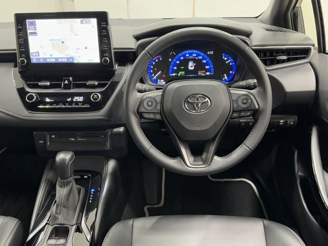 カローラツーリング ハイブリッド ダブルバイビー 100V電源 点検記録簿 ワンオナ Aストップ LEDライト リヤカメラ ナビTV スマキー 横滑防止 カーテンエアバック オートクルーズコントロール デュアルエアバッグ フルオートエアコン ETC付(4枚目)