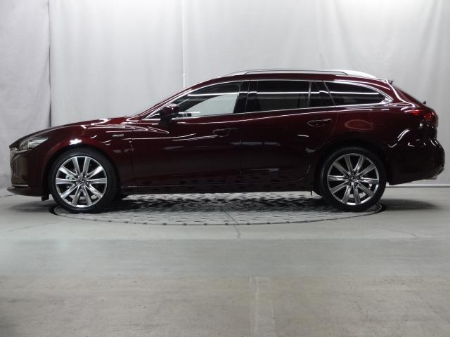 ＭＡＺＤＡ６ワゴン ２．２　ＸＤ　２０ｔｈアニバーサリー　エディション　ディーゼ　アドバンストＳＣＢＳ（夜間歩行者検知機能付き）　ＡＴ誤発進抑制制御　車線逸脱警報システム　クルージング＆トラフィック・サポート（ＣＴＳ）　マツダ・レーダー・クルーズ・コントロール（ＭＲＣＣ）　３６０°（36枚目）