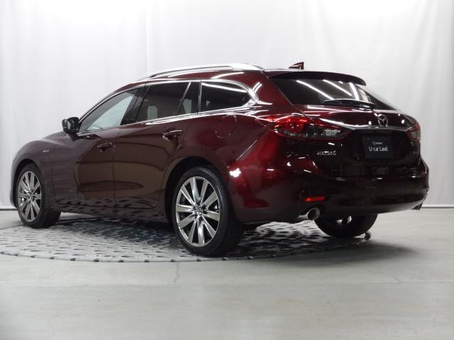 ＭＡＺＤＡ６ワゴン ２．２　ＸＤ　２０ｔｈアニバーサリー　エディション　ディーゼ　アドバンストＳＣＢＳ（夜間歩行者検知機能付き）　ＡＴ誤発進抑制制御　車線逸脱警報システム　クルージング＆トラフィック・サポート（ＣＴＳ）　マツダ・レーダー・クルーズ・コントロール（ＭＲＣＣ）　３６０°（37枚目）