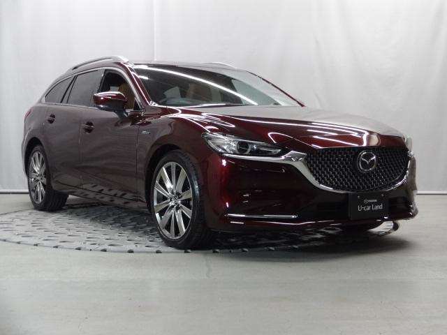 ＭＡＺＤＡ６ワゴン ２．２　ＸＤ　２０ｔｈアニバーサリー　エディション　ディーゼ　アドバンストＳＣＢＳ（夜間歩行者検知機能付き）　ＡＴ誤発進抑制制御　車線逸脱警報システム　クルージング＆トラフィック・サポート（ＣＴＳ）　マツダ・レーダー・クルーズ・コントロール（ＭＲＣＣ）　３６０°（40枚目）