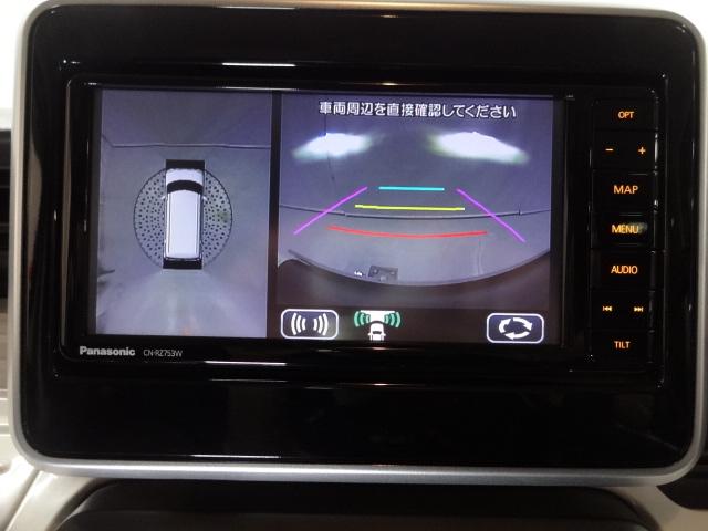 フレアワゴン ６６０　ハイブリッド　ＸＳ　下取車　アダプティブクルーズコントロール（全車速追従機能付き）　ＬＥＤヘッドランプ　メモリーナビ　全方位モニター　ヘッドアップディスプレイ　運転席シートヒーター　衝突軽減ブレーキサポート　ＵＳＢ接続（5枚目）