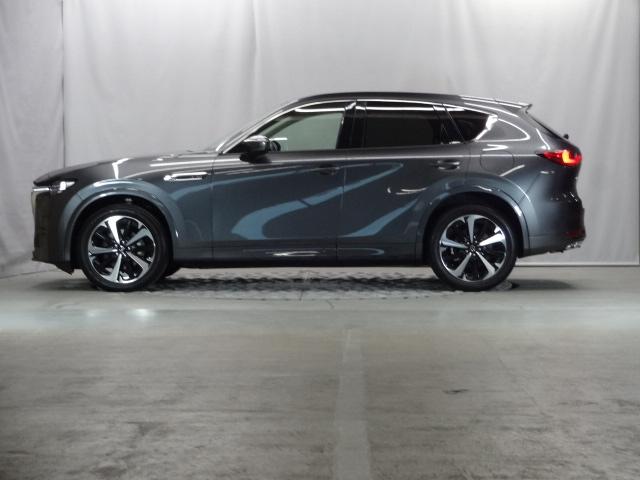 CX-60 3.3 XDハイブリッド エクスクルーシブ モダン ディーゼ 内装ピュアホワイト ドライバー異常時対応システム 純正20インチ切削加工ブラックメタリック塗装アルミホイール 360°ビュー 衝突軽減ブレーキ LEDライト オートハイビーム 追従式クルコン ETC(36枚目)