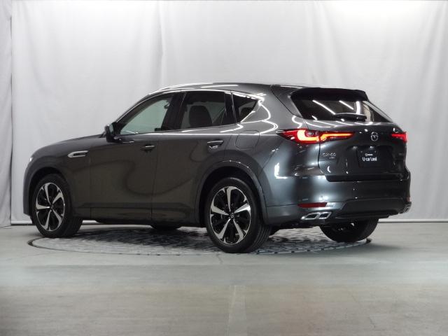 CX-60 3.3 XDハイブリッド エクスクルーシブ モダン ディーゼ 内装ピュアホワイト ドライバー異常時対応システム 純正20インチ切削加工ブラックメタリック塗装アルミホイール 360°ビュー 衝突軽減ブレーキ LEDライト オートハイビーム 追従式クルコン ETC(37枚目)