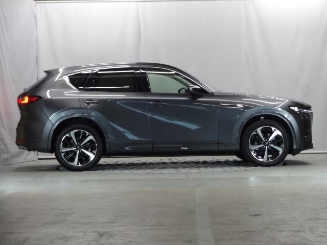 CX-60 3.3 XDハイブリッド エクスクルーシブ モダン ディーゼ 内装ピュアホワイト ドライバー異常時対応システム 純正20インチ切削加工ブラックメタリック塗装アルミホイール 360°ビュー 衝突軽減ブレーキ LEDライト オートハイビーム 追従式クルコン ETC(39枚目)