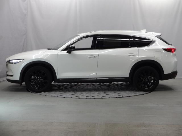 ＣＸ－８ ２．２　ＸＤ　ブラックトーン　エディション　ディーゼルターボ　７人乗り　シート：合成皮革ブラック（赤ステッチ）　サイドガーニッシュ　ルーフレール　電動スライドガラスサンルーフ　１０．２５インチセンターディスプレイ　地上デジタルＴＶチューナー　ボーズサウンドシステ（36枚目）