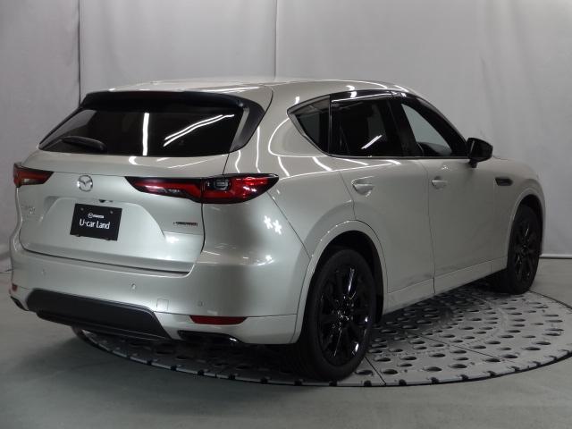 ＣＸ－６０ ３．３　ＸＤハイブリッド　エクスクルーシブ　スポーツ　ディー　ドライバーパーソナライズ（自動ドライビングポジションガイド）　ドライバーパーソナライズ　パノラマサンルーフ　ブラックメタリック塗装アルミホイール　レーンアシスト　ワンオーナ　ＭＲＣＣ　ドラレコ　禁煙（38枚目）