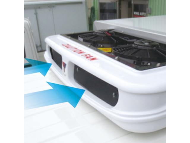　冷凍車　－２５℃設定　サーマルマスター製冷凍機　ＣＶＴ　スマアシ付き　２コンプレッサー　強化サス　マット　バイザー　スノコ付き(10枚目)