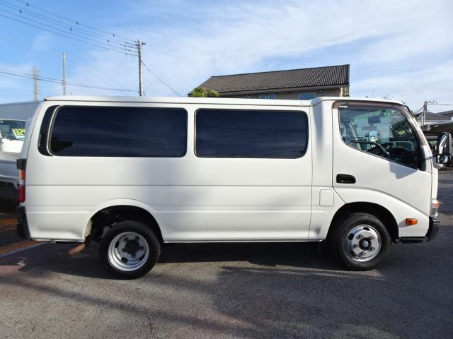 デュトロルートバン リヤ観音ドア 2t積載 4.0Dターボ オートマ バック&左側面モニター ナビ 左右独立電動格納ミラー ETC TKG-XZC605Y(10枚目)