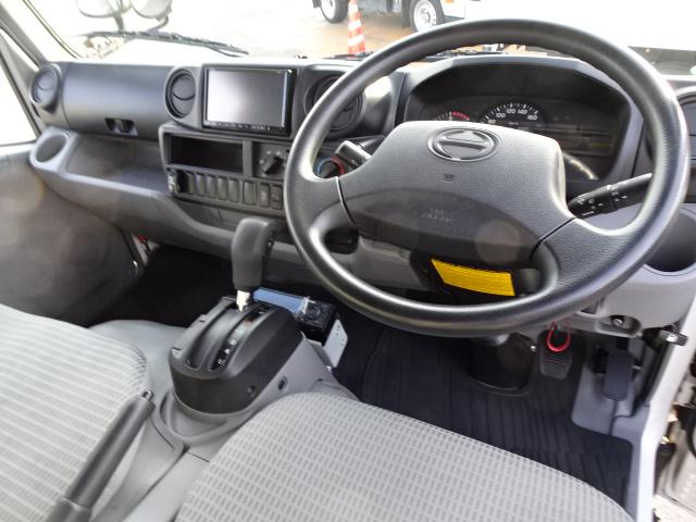 デュトロルートバン リヤ観音ドア 2t積載 4.0Dターボ オートマ バック&左側面モニター ナビ 左右独立電動格納ミラー ETC TKG-XZC605Y(23枚目)