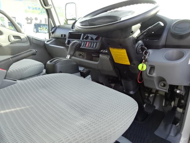デュトロルートバン リヤ観音ドア 2t積載 4.0Dターボ オートマ バック&左側面モニター ナビ 左右独立電動格納ミラー ETC TKG-XZC605Y(28枚目)
