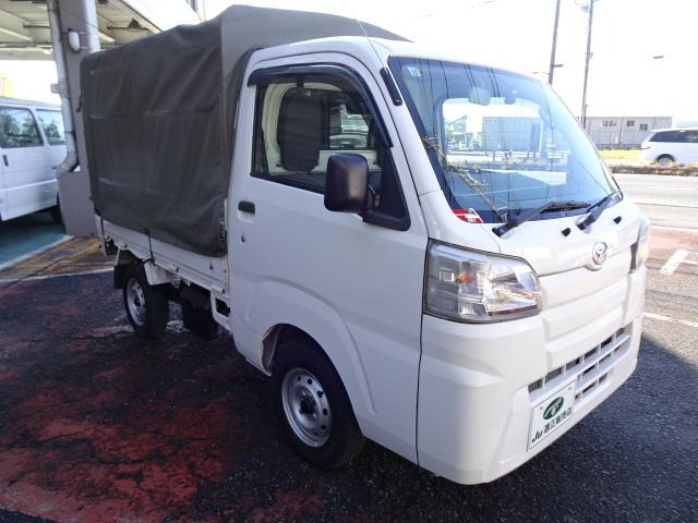 ハイゼットトラック スタンダード　幌付き４ナンバー　オートマ　ナビ　ＴＶ　バックカメラ　ブルートゥース　ドラレコ　整備記録簿　ＡＢＳ　エアバック　ＥＢＤ－Ｓ５００Ｐ（7枚目）