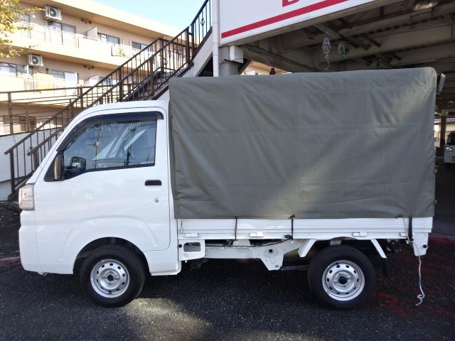 ハイゼットトラック スタンダード　幌付き４ナンバー　オートマ　ナビ　ＴＶ　バックカメラ　ブルートゥース　ドラレコ　整備記録簿　ＡＢＳ　エアバック　ＥＢＤ－Ｓ５００Ｐ（10枚目）