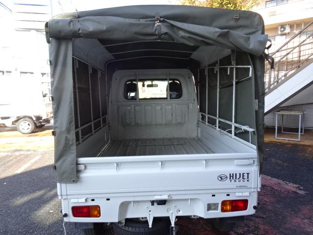 ハイゼットトラック スタンダード　幌付き４ナンバー　オートマ　ナビ　ＴＶ　バックカメラ　ブルートゥース　ドラレコ　整備記録簿　ＡＢＳ　エアバック　ＥＢＤ－Ｓ５００Ｐ（13枚目）