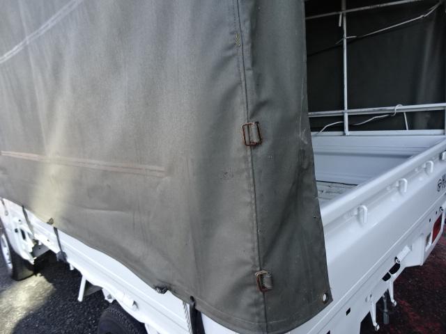 ハイゼットトラック スタンダード　幌付き４ナンバー　オートマ　ナビ　ＴＶ　バックカメラ　ブルートゥース　ドラレコ　整備記録簿　ＡＢＳ　エアバック　ＥＢＤ－Ｓ５００Ｐ（28枚目）