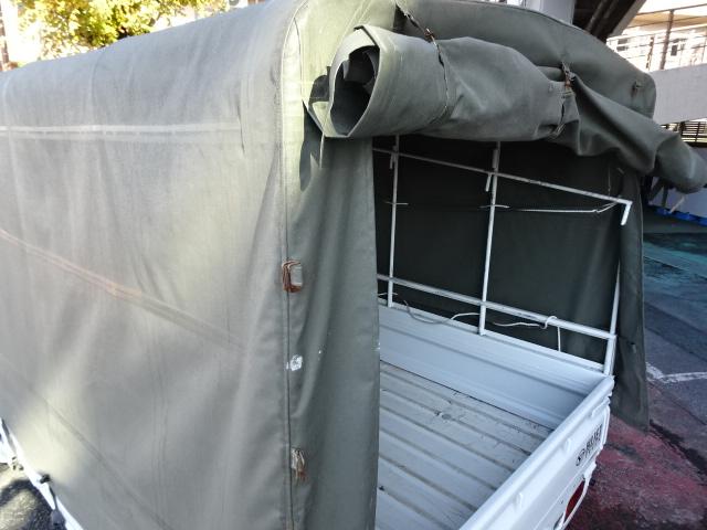 ハイゼットトラック スタンダード　幌付き４ナンバー　オートマ　ナビ　ＴＶ　バックカメラ　ブルートゥース　ドラレコ　整備記録簿　ＡＢＳ　エアバック　ＥＢＤ－Ｓ５００Ｐ（29枚目）