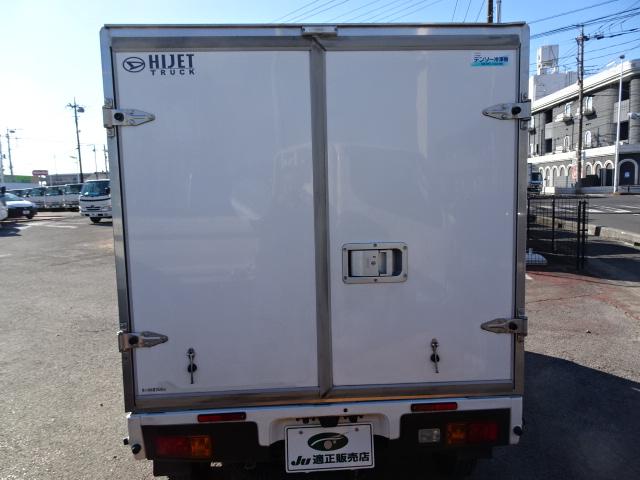 ハイゼットトラック 冷凍車 純正中温 デンソー製冷凍機 省力&LEDパック スマアシ キーフリー スマートインナーミラー 電動格納ミラ- コ-ナ-センサ- イモビ CVT(27枚目)