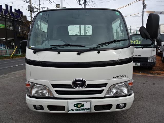 ダイナトラック Sシングルジャストロー 1.25t積載9尺平ボディ 2.0ガソリン オートマ ナビ TV ETC ドラレコ Wエアバッグ スチール床 ABF-TRY220(9枚目)