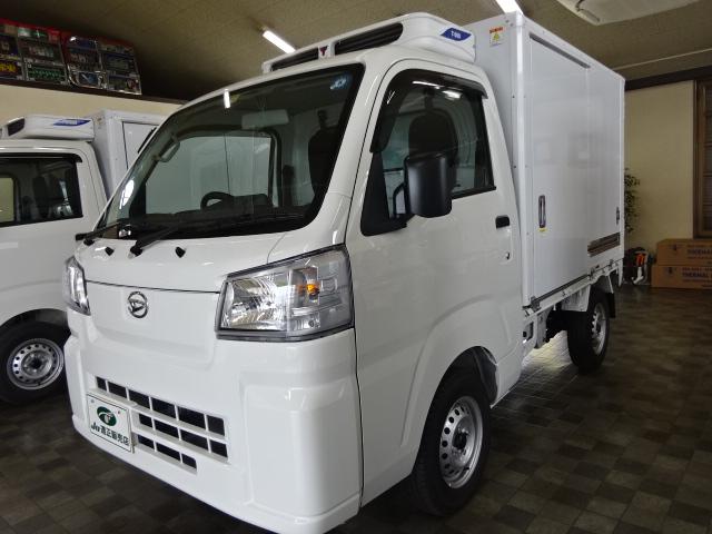 ハイゼットトラック 　冷凍車　－２５℃設定　サーマルマスター製　ナビ　バックモニター　２コンプレッサー　スマアシ　強化サス　コーナーセンサー　ハロゲンヘッドライト　ＶＳＣ＆ＴＲＣ　ヒルホールドシステム　ＣＶＴ（7枚目）