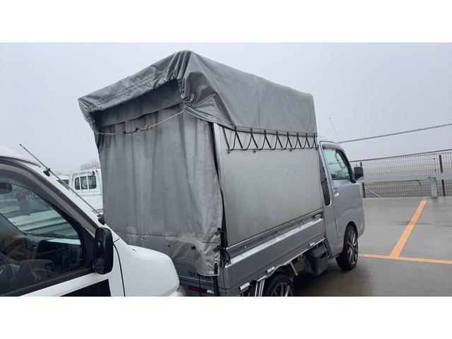 ハイゼットトラック ジャンボスタンダード 宅配仕様 パネルバン アルミ幌バン 幌付き 4WD オートマ キーレス ナビTV ETC ラッシングレール EBD-S510P(2枚目)