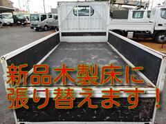 新品木製床に張り替えます！　看板跡は消します！　１．５ｔ積載　Ｗタイヤ　電動格納ミラー　キーレス　型式：ＣＢＦ−ＳＱ１Ｆ２４　車体寸法　Ｌ：４４５　Ｗ：１６９　荷台寸法　Ｌ：２８５　Ｗ：１６２ 2