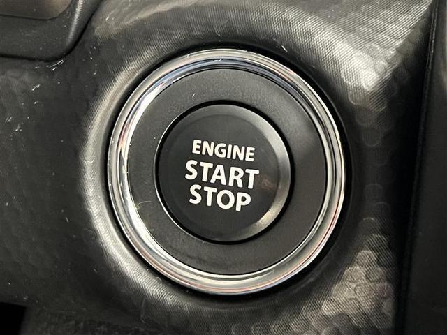 イグニッションはプッシュスタート式！