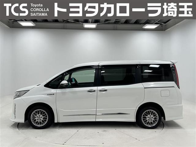 ノア ハイブリッドＳｉ　ダブルバイビーＩＩ　衝突被害軽減ブレーキ　両側パワースライドドア　ＬＥＤヘッドライト　コンライト　９インチナビ　ブルートゥース　ＣＤ・ＤＶＤ再生　バックモニター　ＥＴＣ２．０　前席シートヒーター　スマートキー　点検記録簿（4枚目）