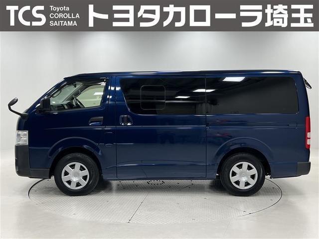ハイエースバン ロングＤＸ　禁煙車　衝突被害軽減ブレーキ　ステアリングスイッチ　エントリーＳＤナビ　ワンセグＴＶ　ブルートゥース　ＣＤ　バックモニター　ＥＴＣ　最大積載量１２５０キロ　マニュアルエアコン　ＡＣ１００Ｖ電源　記録簿（4枚目）