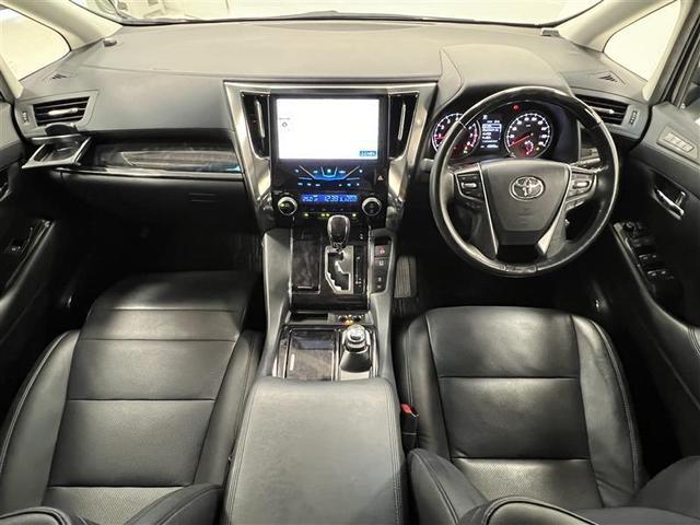 アルファード 2.5S Cパッケージ 禁煙車 トヨタセーフティセンス カロッツエリアナビ バックモニター ETC 快適温熱ベンチレーションシート AC100V 両側パワースライドドア パワーバックドア 18AW スペアタイヤ 点検記録簿(10枚目)