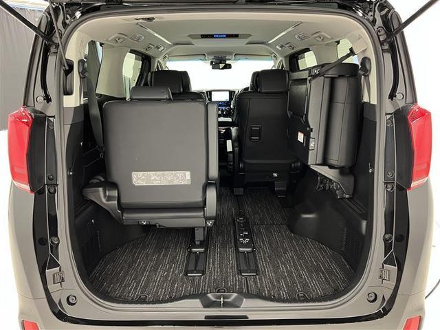 アルファード 2.5S Cパッケージ 禁煙車 トヨタセーフティセンス カロッツエリアナビ バックモニター ETC 快適温熱ベンチレーションシート AC100V 両側パワースライドドア パワーバックドア 18AW スペアタイヤ 点検記録簿(28枚目)