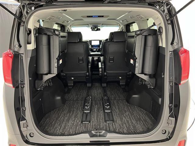 アルファード 2.5S Cパッケージ 禁煙車 トヨタセーフティセンス カロッツエリアナビ バックモニター ETC 快適温熱ベンチレーションシート AC100V 両側パワースライドドア パワーバックドア 18AW スペアタイヤ 点検記録簿(29枚目)