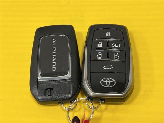アルファード 2.5S Cパッケージ 禁煙車 トヨタセーフティセンス カロッツエリアナビ バックモニター ETC 快適温熱ベンチレーションシート AC100V 両側パワースライドドア パワーバックドア 18AW スペアタイヤ 点検記録簿(32枚目)