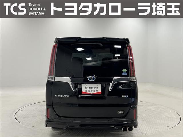 エスクァイア ハイブリッドGi 禁煙車 モデリスタフルエアロ 衝突被害軽減ブレーキ LEDライト 9インチナビ ブルートゥース CD DVD 雨滴除去機能付バックモニター ETC シートヒーター 15AW スペアタイヤ 点検記録簿(3枚目)