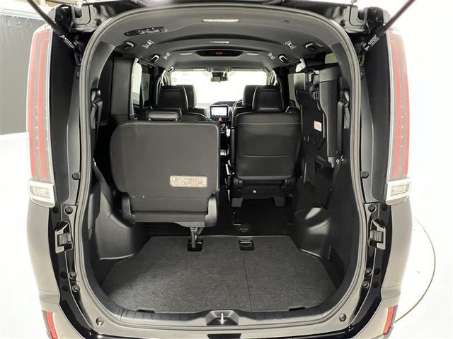 エスクァイア ハイブリッドGi 禁煙車 モデリスタフルエアロ 衝突被害軽減ブレーキ LEDライト 9インチナビ ブルートゥース CD DVD 雨滴除去機能付バックモニター ETC シートヒーター 15AW スペアタイヤ 点検記録簿(27枚目)