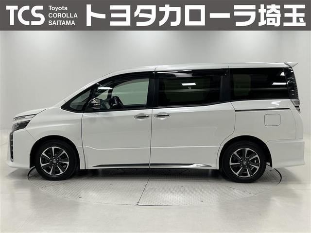 ヴォクシー ＺＳ　煌ＩＩＩ　禁煙車　ＴＲＤカーボン調デカール　衝突被害軽減ブレーキ　１０インチＳＤナビ　バックモニター　後席モニター　ＥＴＣ２．０　ホイールロックナット　両側パワースライドドア　スマートキー　点検記録簿（4枚目）