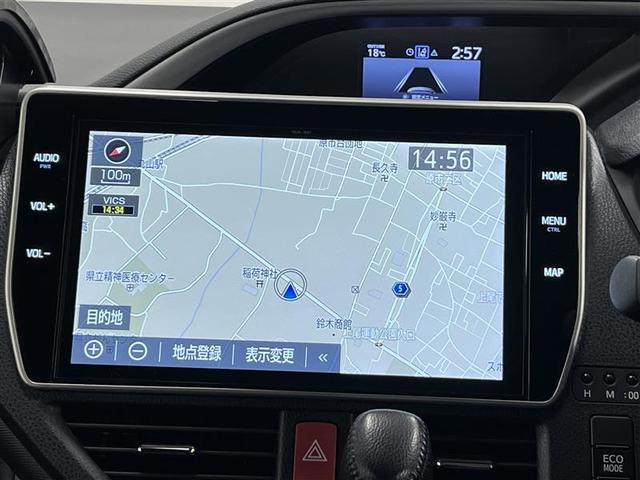 ヴォクシー ＺＳ　煌ＩＩＩ　禁煙車　ＴＲＤカーボン調デカール　衝突被害軽減ブレーキ　１０インチＳＤナビ　バックモニター　後席モニター　ＥＴＣ２．０　ホイールロックナット　両側パワースライドドア　スマートキー　点検記録簿（18枚目）