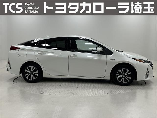 プリウスＰＨＶ Ｓナビパッケージ　衝突被害軽減ブレーキ　ＬＥＤヘッドライト　クルーズコントロール　１１．６インチナビ　フルセグＴＶ　ブルートゥース　バックモニター　ＥＴＣ２．０　シートヒーター　充電ケーブル　スマートキー　点検記録簿（3枚目）