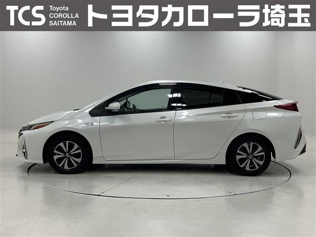 プリウスＰＨＶ Ｓナビパッケージ　衝突被害軽減ブレーキ　ＬＥＤヘッドライト　クルーズコントロール　１１．６インチナビ　フルセグＴＶ　ブルートゥース　バックモニター　ＥＴＣ２．０　シートヒーター　充電ケーブル　スマートキー　点検記録簿（4枚目）