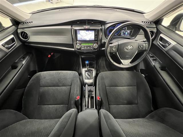 カローラアクシオ ハイブリッドG 禁煙車 スマートエントリ キーレスキー ETC車載器 ナビ&TV パワーウィンドウ ABS カーテンエアバッグ パワーステアリング バックカメラ 横滑り防止 エアコン フルセグ(10枚目)