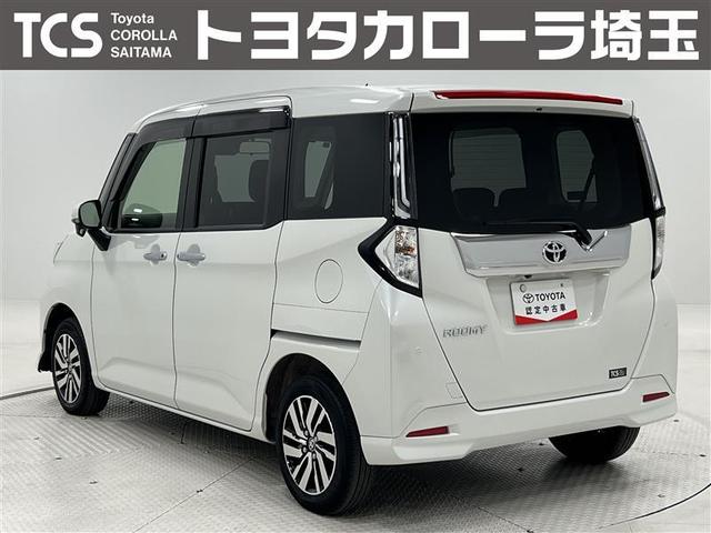 ルーミー カスタムＧ　禁煙車　衝突被害軽減ブレーキ　両側パワースライドドア　ＬＥＤライト　７インチナビ　ブルートゥース　ＣＤ・ＤＶＤ　バックモニター　ＥＴＣ２．０　電動サイドブレーキ　１４インチＡＷ　電子カードキー　記録簿（2枚目）