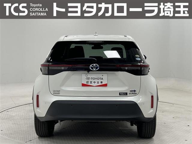 ヤリスクロス ハイブリッドZ クルーズC 横滑防止装置 リアカメラ ワンオーナー車 フルセグ地デジ LEDライト メモリーナビゲーション 点検記録簿 ナビ&TV 盗難防止装置 電動シート AW キーレス 寒冷地仕様 スマートキー(3枚目)