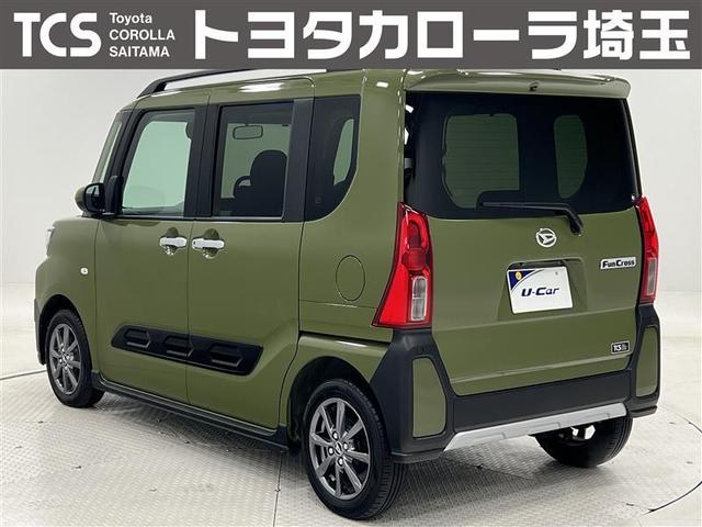 タント ファンクロス　衝突軽減システム　地デジ　両側オートドア　Ｂカメラ　横滑り防止装置　ＬＥＤヘットライト　フルオートエアコン　キーレスエントリー　パワーウィンド　スマートキ－　サイドエアバッグ　ベンチシート　アルミ（2枚目）