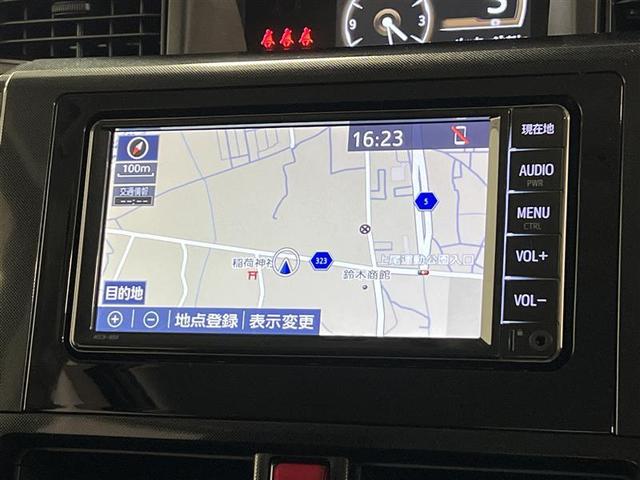 ルーミー G 追突軽減ブレーキ パワステ Aストップ LEDライト Rカメラ 記録簿付 1セグTV 横滑り防止システム エアバック セキュリティーアラーム パワーウィンドウ 運転席助手席エアバック ナビ&TV(14枚目)