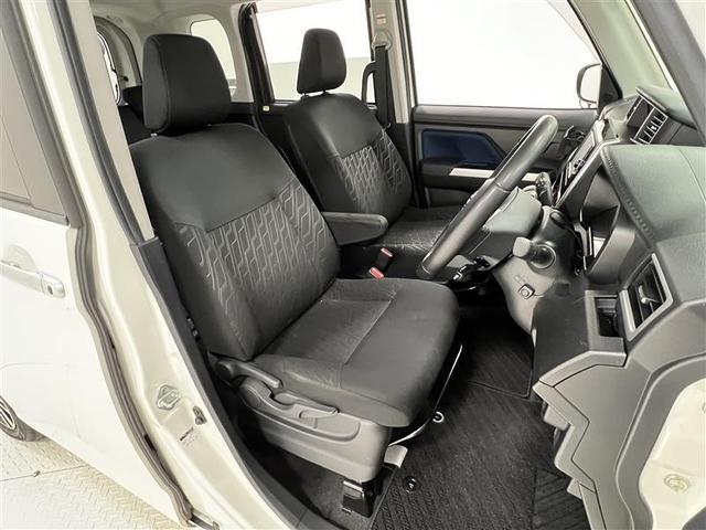 ルーミー カスタムＧ　認定中古車　ヒョウ害車　両側パワースライドドア　ＬＥＤライト　７インチＳＤナビ　ＣＤ・ＤＶＤ再生　バックモニター　オートエアコン　１４インチＡＷ　スペアタイヤ　ワンオーナー　スマートキー　点検記録簿（21枚目）